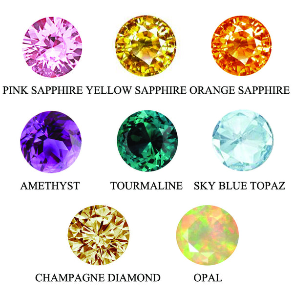 Small Diamond Ring Birthstone Rings Dainty Cute Jewelry Handmade