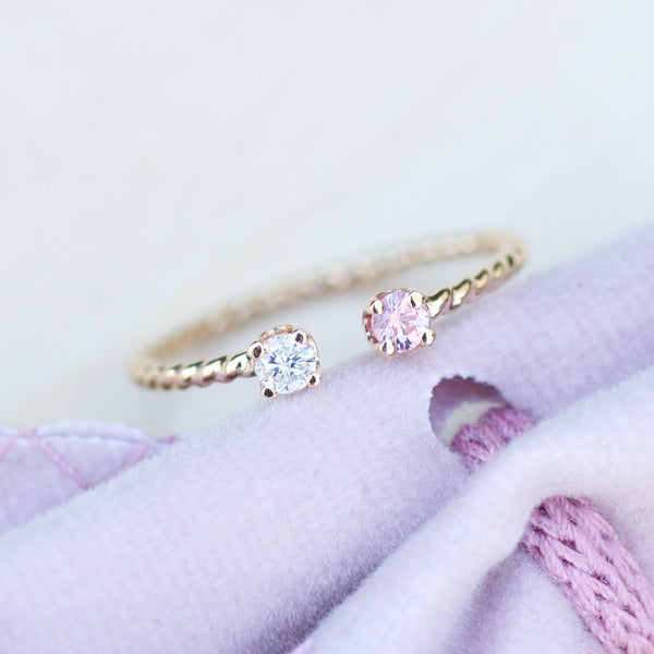 diamond sapphire ring